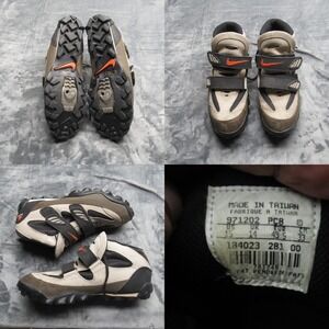 Nike ACG Cycling Shoes Mens 15 Brown Air Structure Clipless Speed Adjustable VTG